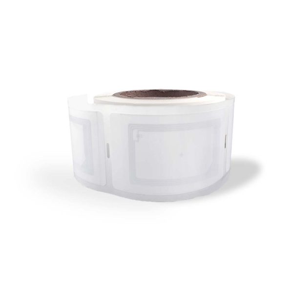 Versatile NFC label with NTAG 213 and removable adhesive for reusable, surface-safe tagging.