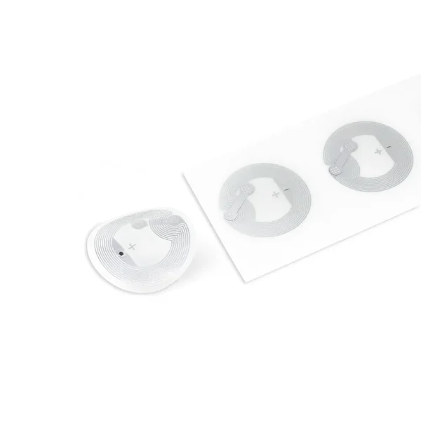NXP NTAG 213 wet inlay applied on product packaging