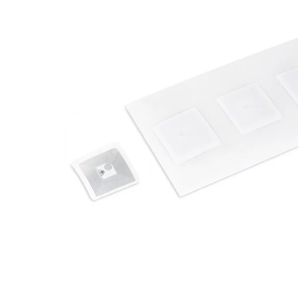 HF RFID label featuring the NXP ICODE 3 chip for secure item-level tracking