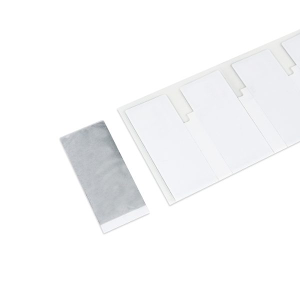 Durable printable UHF On Metal RFID label with PET, aluminum foil, and foam, powered by Impinj Monza R6-P chip