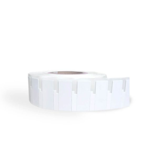 Flexible roll of printable UHF On Metal RFID labels designed for metal asset tracking with Impinj Monza R6-P chip
