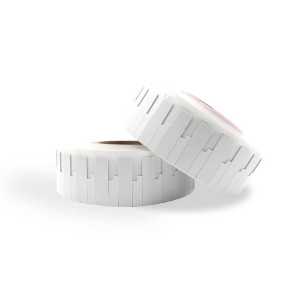 Flexible PET and aluminum foil construction with foam layer for secure metal asset tracking