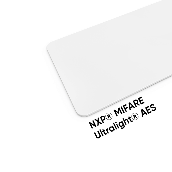 High-quality HF RFID Card CR80 with NXP MIFARE Ultralight AES chip