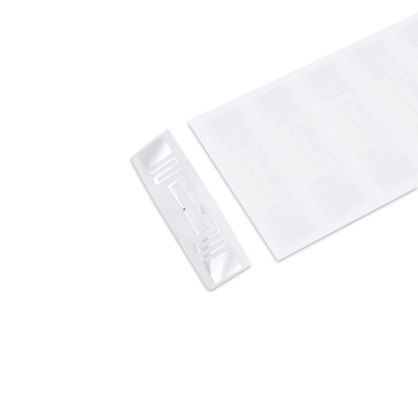 Durable PET RFID label with Impinj M730 chip for versatile applications