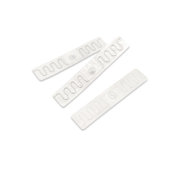 RFID laundry tag with high-frequency UHF chip for durable fabric tracking