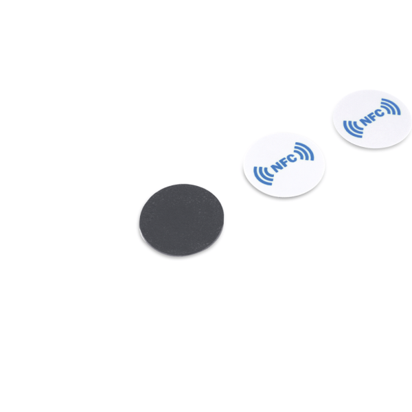 Compact NFC garment badge for secure and interactive apparel integration