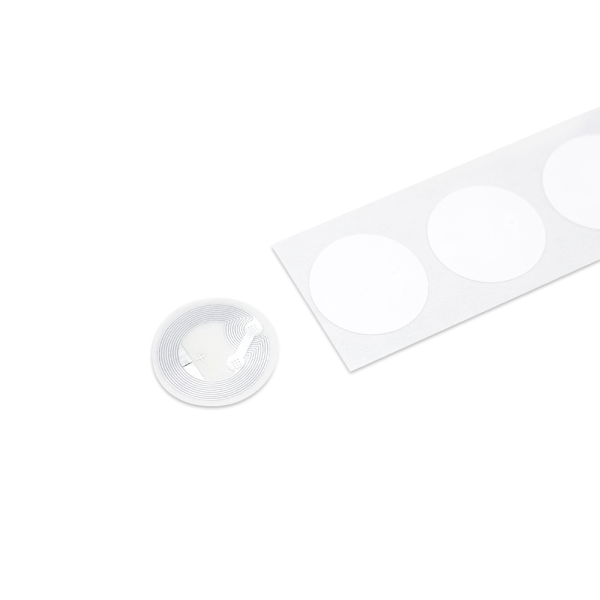 HF NFC Label 25 mm with NXP NTAG 216, ready for versatile product integration.