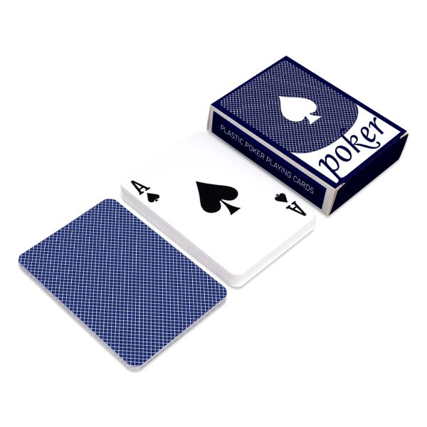 Durable PVC playing card with integrated RFID chip.