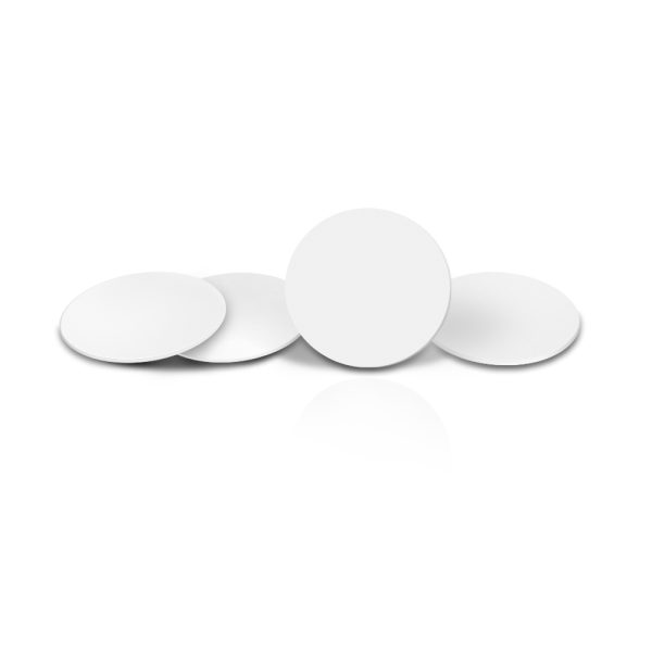 NFC Coin Tag 45 mm with durable PVC structure.