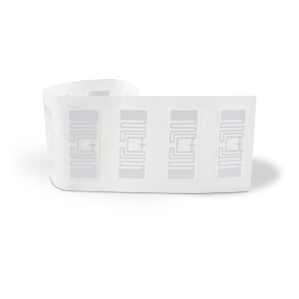 Flexible 44 19 mm UHF RFID Heat Transfer Label.