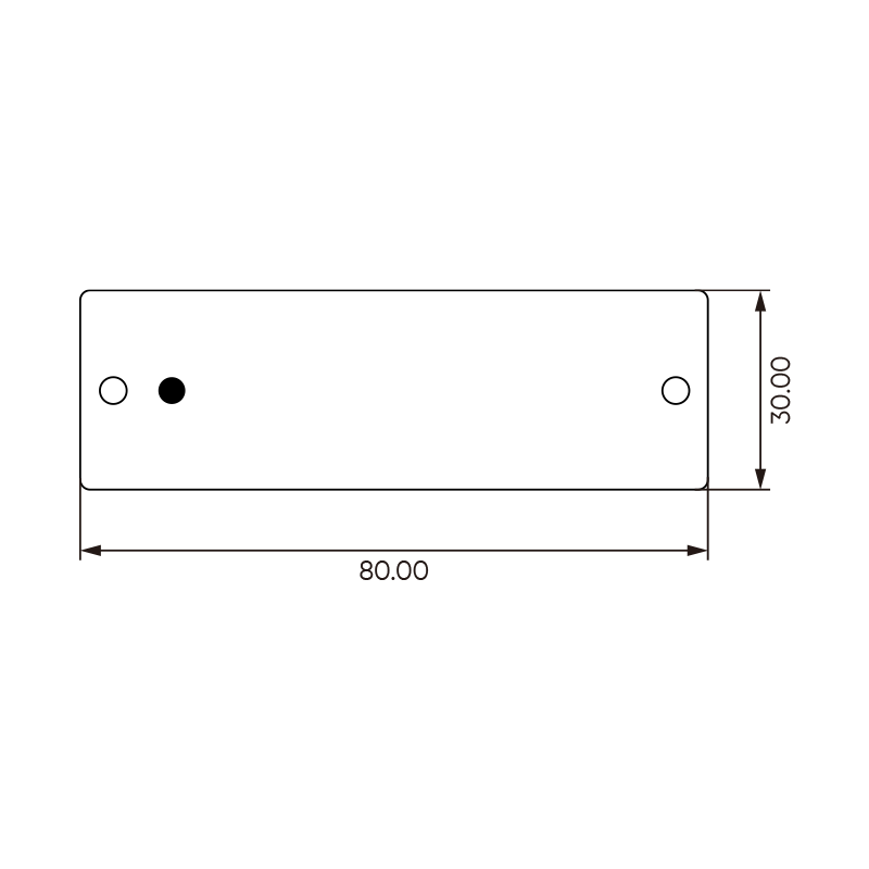 超高频 RFID 标签 80×30×3 mm RS-MX8K-OMPCB3M-8030-详情 超高频 RFID 抗金属标签,采用PCB + 3M 胶材质,搭载Impinj® Monza® X-8K芯片,80×30×3 mm
