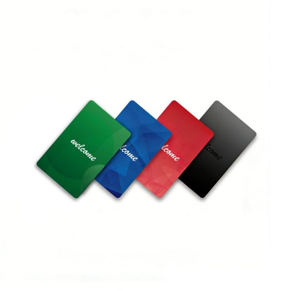 耐用 ColorEdge™ PVC 高频酒店门禁卡，标准 CR80 尺寸格式